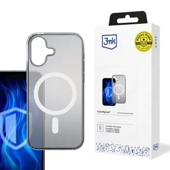 3mk Frosty MagCase for Apple iPhone 16 Plus, White