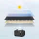 Choetech SC009-V2 Foldable Solar Charger 100W, Black