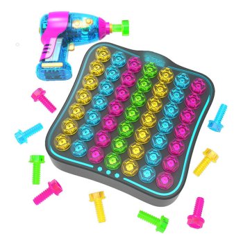 Interactive Glowing Constructor Tools Design & Drill Brightworks Learning Resources EI-4138
