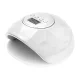 Activeshop Shiny 86W UV/LED Nail Lamp, White/Silver Pearl