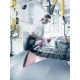 uvex phynomic lite w Assembly Safety Gloves, Size 8, White/Grey