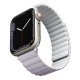 Uniq Revix Magnetic Strap for Apple Watch 42/44/45/49mm, Lilac/White