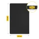 4Fizjo Large Exercise Mat TPE 200x125 cm, 2 cm, Black
