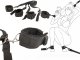 Bed Restraint Harness and Handcuffs Set for Couples, Adjustable, Black
