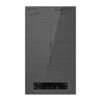 AMZCHEF CE-FS-IRC119B33 2-zone induction hob with Flex Zone