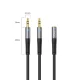 Orico AX1 3.5 mm Mini Jack Headphone and Microphone Audio Splitter Adapter 0.5 m, Black
