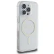 Guess iPhone 16 Pro Max Case IML Glitter Circle MagSafe, Transparent