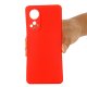 Huawei Nova 9 (NAM-AL00, NAM-LX9) / Honor 50 Soft Liquid Silicone Anti-Scratch Protective Case Cover, Red | Чехол...
