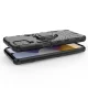 Ring Armor Case with Ring Kickstand for Samsung Galaxy A22 4G, Blue