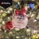 Clear Fillable Christmas Baubles Ruhhy, 8 cm, 12-Pack