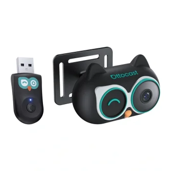 Ottocast CA520-T200 Wireless CarPlay Adapter & Baby Monitor Camera