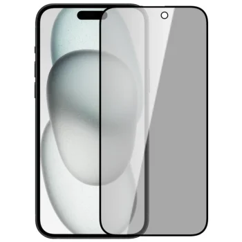 Nillkin Privacy Tempered Glass for iPhone 15 Plus, Black