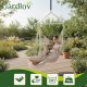 Подвесное кресло-гамак Gardlov 210см 150кг, бежевый