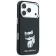 Karl Lagerfeld Smooth Choupette Sketch MagSafe Case for iPhone 18 Pro Max / 17 Pro Max, Black
