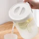 Plastic Pitcher with Lid 3L for Water and Juice