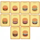 Kruzzel Wooden Burger Sorter with Order Cards