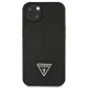 Guess Saffiano Triangle Logo Case for iPhone 13 mini, Black