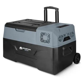 4Fizjo Xtreme Mountain Goat Portable Compressor Fridge 27.8 L, Black/Grey