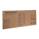 Heavy Duty Metal Storage Rack 180x90x40cm 1000kg Bigstren, black