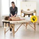 Wooden Massage Table 4FIZJO 70 cm, Beige
