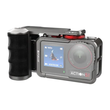 Puluz Metal Protective Case with Handle for DJI Osmo Action 5 Pro / 4 / 3