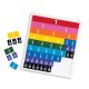 Set of math problems and exercises with fractions Learning Resources LER 0615