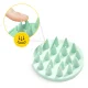4FIZJO Silicone Scalp Massager Shampoo Brush, Green