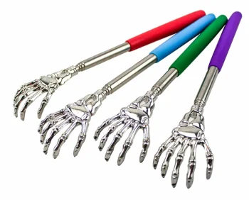 Telescopic Back Scratcher, Extendable Metal Paw