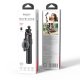 Yesido SF24 Magnetic Selfie Stick / Tripod with Bluetooth Remote, 130cm, Black