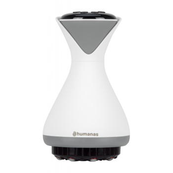 Антицеллюлитный массажер Humanas DermaSmooth Revive EMS, белый