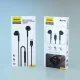 Dudao X3C Wired In-Ear USB-C Headphones 1.2m, Black