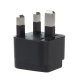 Maclean MCE154 EU to UK Power Adapter, Black