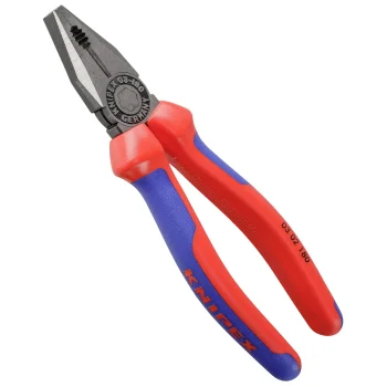 KNIPEX 03 02 180 Combination Pliers, 180 mm