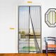 Mosquito Door Mesh Net Anti-Insect Screen - 80/90/100 x 210/220, Black