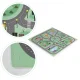 Large Foam Puzzle Play Mat for Kids City 90.5x90.5 cm 21 pcs ECOTOYS