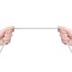 Dudao USB / Apple Iphone Lightning Data Charging Cable 5A 2m, White