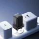 Joyroom JR-TCG18 65W GaN Wall Charger 1 x USB-C (UK Plug) - Black