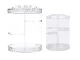 360° Rotating Cosmetics and Jewelry Organizer, Transparent