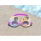 Bestway Princess Deluxe Kids Swimming Goggles, Purple