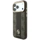 Guess 4G Stripe Round and Classic Logos MagSafe Case for iPhone 17 Pro / 18 Pro, Brown