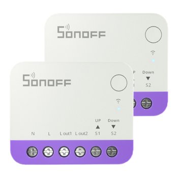 Smart Roller Shutter Switch Sonoff MINI-RBS 2 Pcs Matter WiFi
