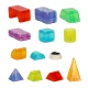Light-Up Magnetic Tiles Building Blocks Set 3D Construction Toy 134 Pcs