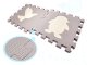 Kids Foam Floor Puzzle Mat Animals - 36 pcs, 30x30cm