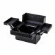 Exclusive L Cosmetic Case, Matte Black