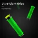 Rockbros 40720007005 Bicycle Grips with Reflectors, Green