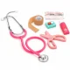 Ecotoys Wooden Doctor Kit for Kids, 26 Pieces