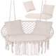 Double Garden Swing Cushion for Stork Nest Gardlov, Cream