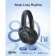 Baseus Bass BH1 NC Wireless ANC Headphones Cosmic Black