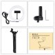 Puluz Desktop arm stand with 20cm LED Vlogging Ring PKT3089B