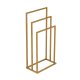 ModernHome Freestanding Towel Stand, 3 Tiers, Metal, Gold